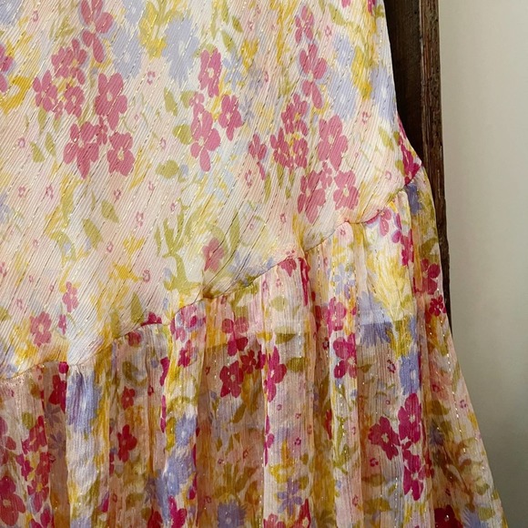 NEW Free People x We Are Kindred Grace Bias Dress in Ditsy - Picture 10 of 16